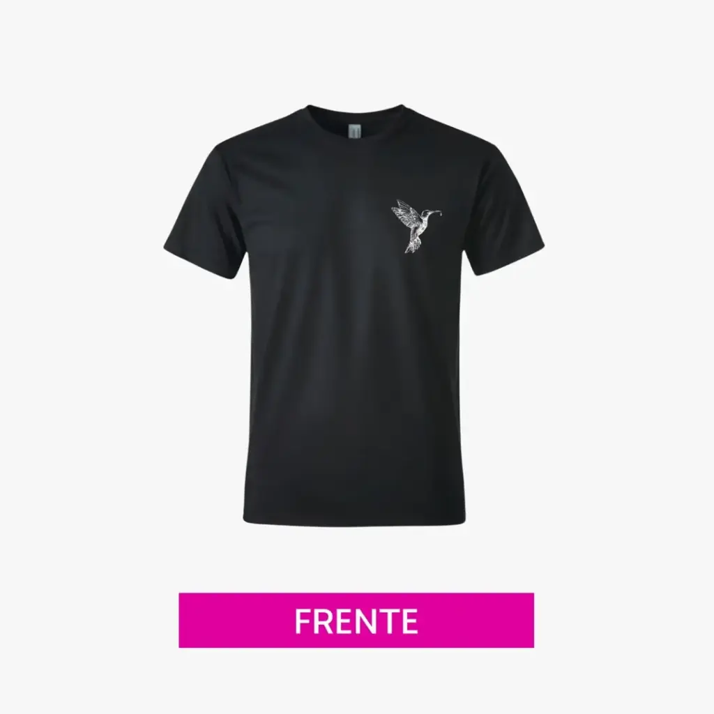 Playera F*ck Stress Drink Tequila (S, Unisex, Negro)